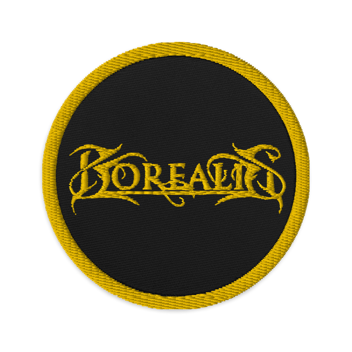 Borealis Embroidered Patch - Gold