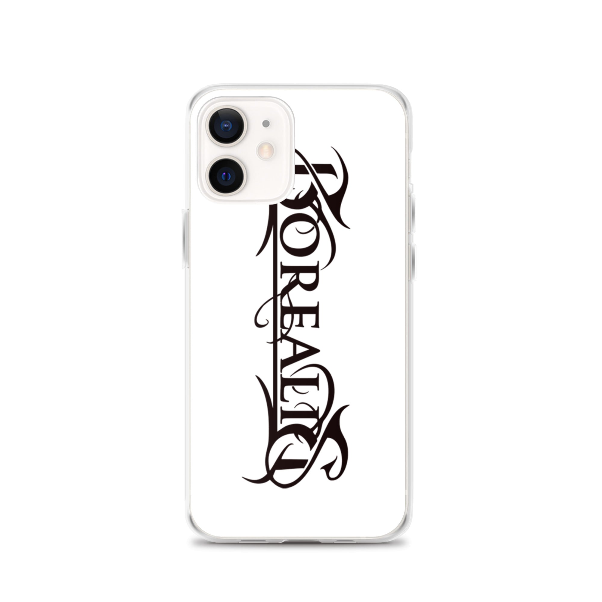 Phone Case - iPhone - Borealis Logo - White