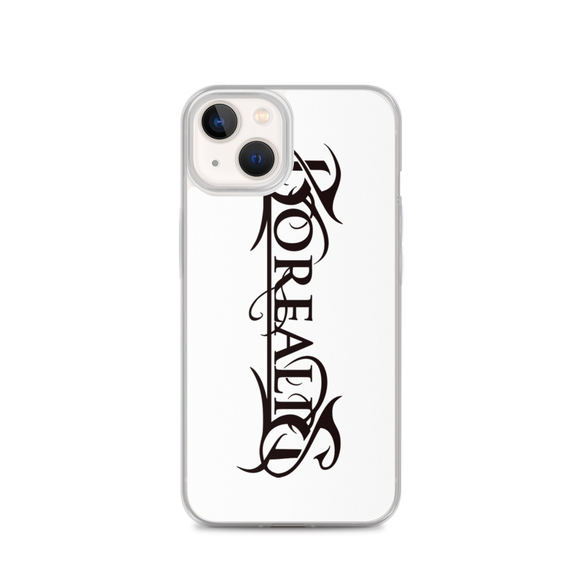 Phone Case - iPhone - Borealis Logo - White