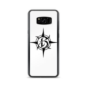 Phone Case - Samsung - Borealis Compass Logo - White