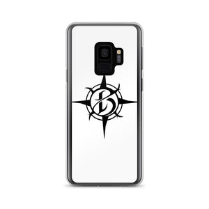 Phone Case - Samsung - Borealis Compass Logo - White
