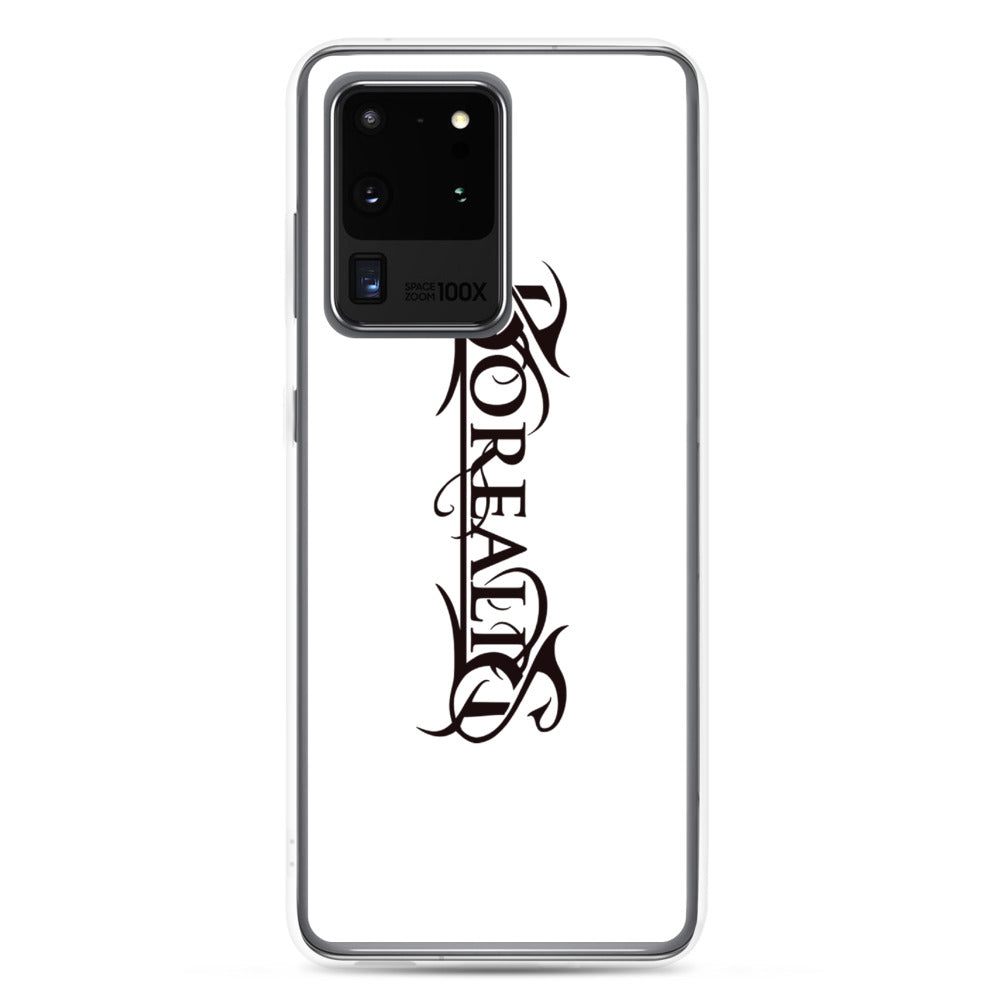 Phone Case - Samsung - Borealis Logo - White