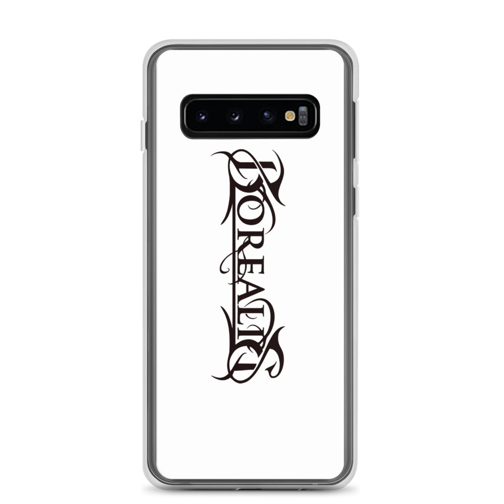 Phone Case - Samsung - Borealis Logo - White